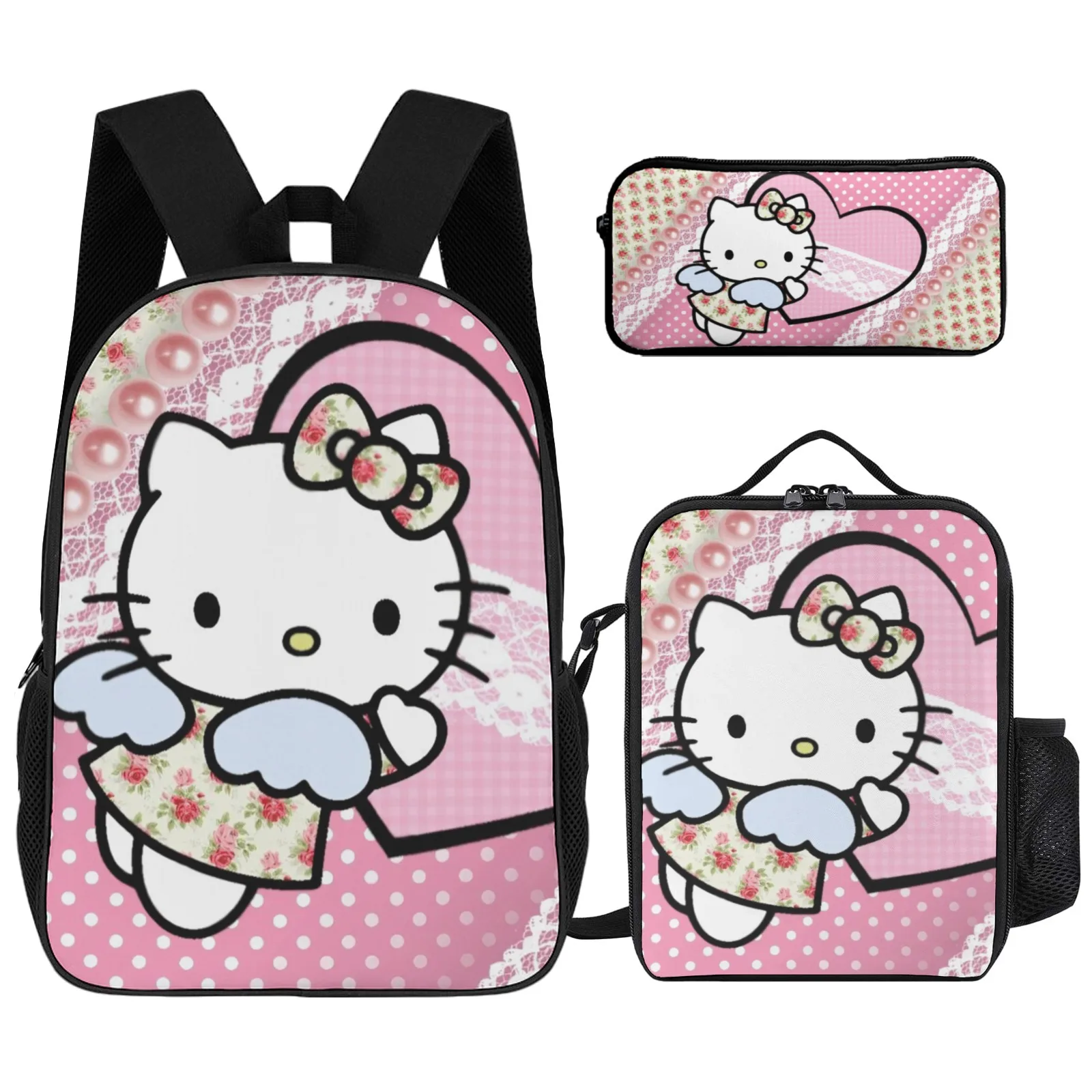 Hello Kitty Sac A Dos Printed School Bag 17Inch Children School Backpack 17 Inch Pencil Case School Backpack Lunch Bag
Hello Kitty Sac A Dos Printed School Bag 17Inch Children School Backpack 17 Inch Pencil Case School Backpack Lunch Bag