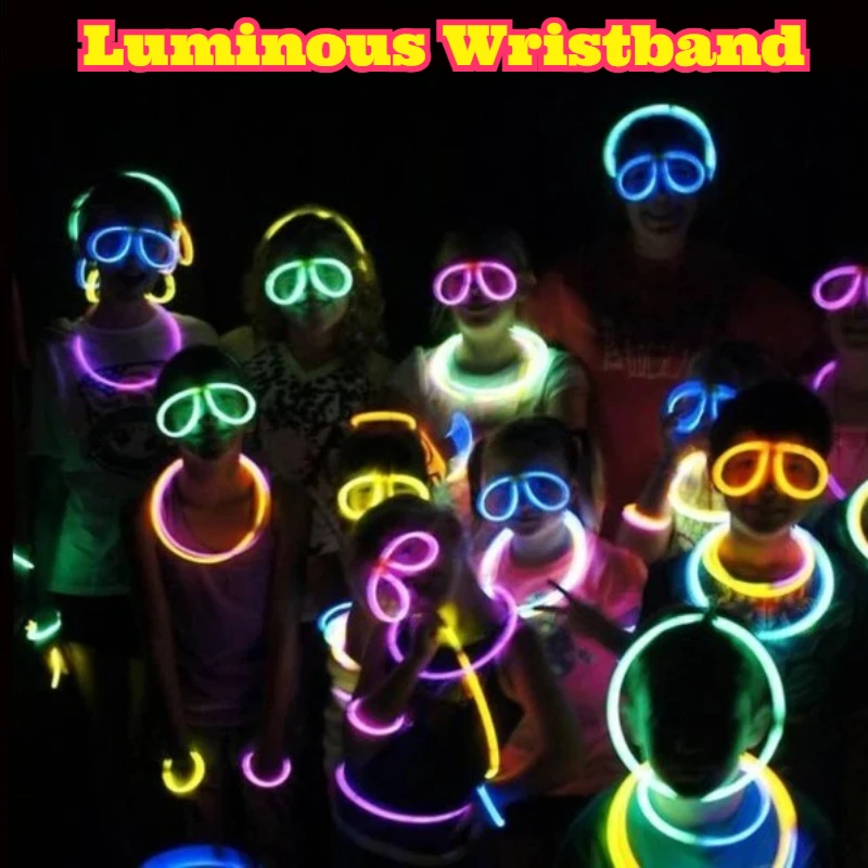 Rainbow Glow Sticks Colorful Luminous Wrist Bands Light Up Dancing Outfit Decor Christmas Glowing Silver Strips Night Festival
Rainbow Glow Sticks Colorful Luminous Wrist Bands Light Up Dancing Outfit Decor Christmas Glowing Silver Strips Night Festival