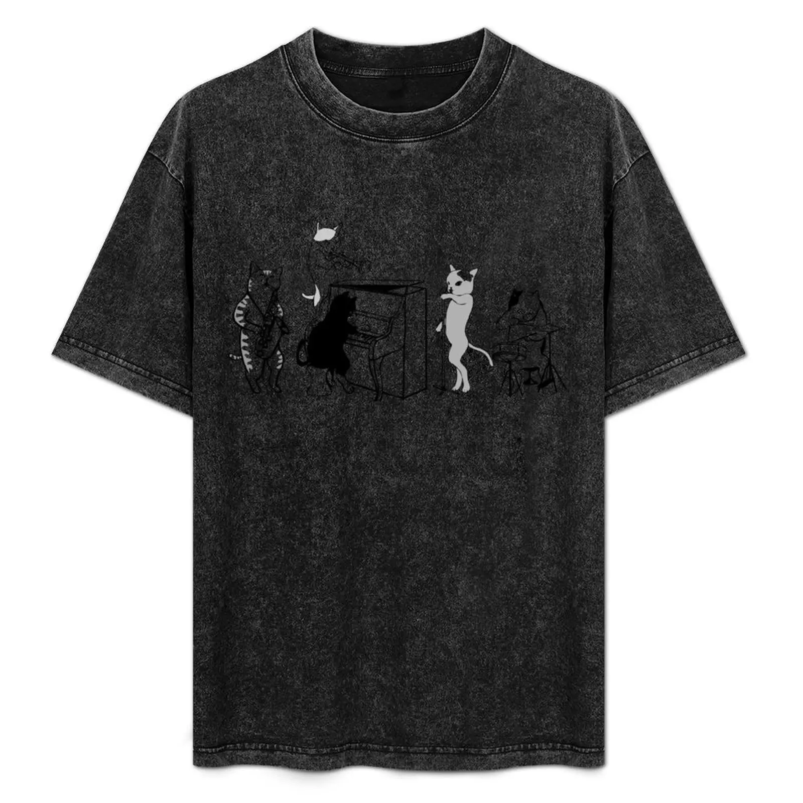 Cool Jazz Cats T-Shirt Soft Touch Basic Cotton T-Shirt
Cool Jazz Cats T-Shirt Soft Touch Basic Cotton T-Shirt