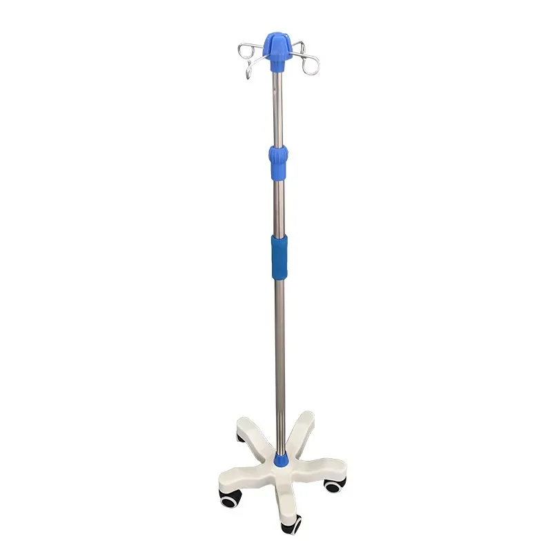 Medical IV Pole Stand Adjustable Infusion Stand Convenient and Durable Drip Stand
Medical IV Pole Stand Adjustable Infusion Stand Convenient and Durable Drip Stand