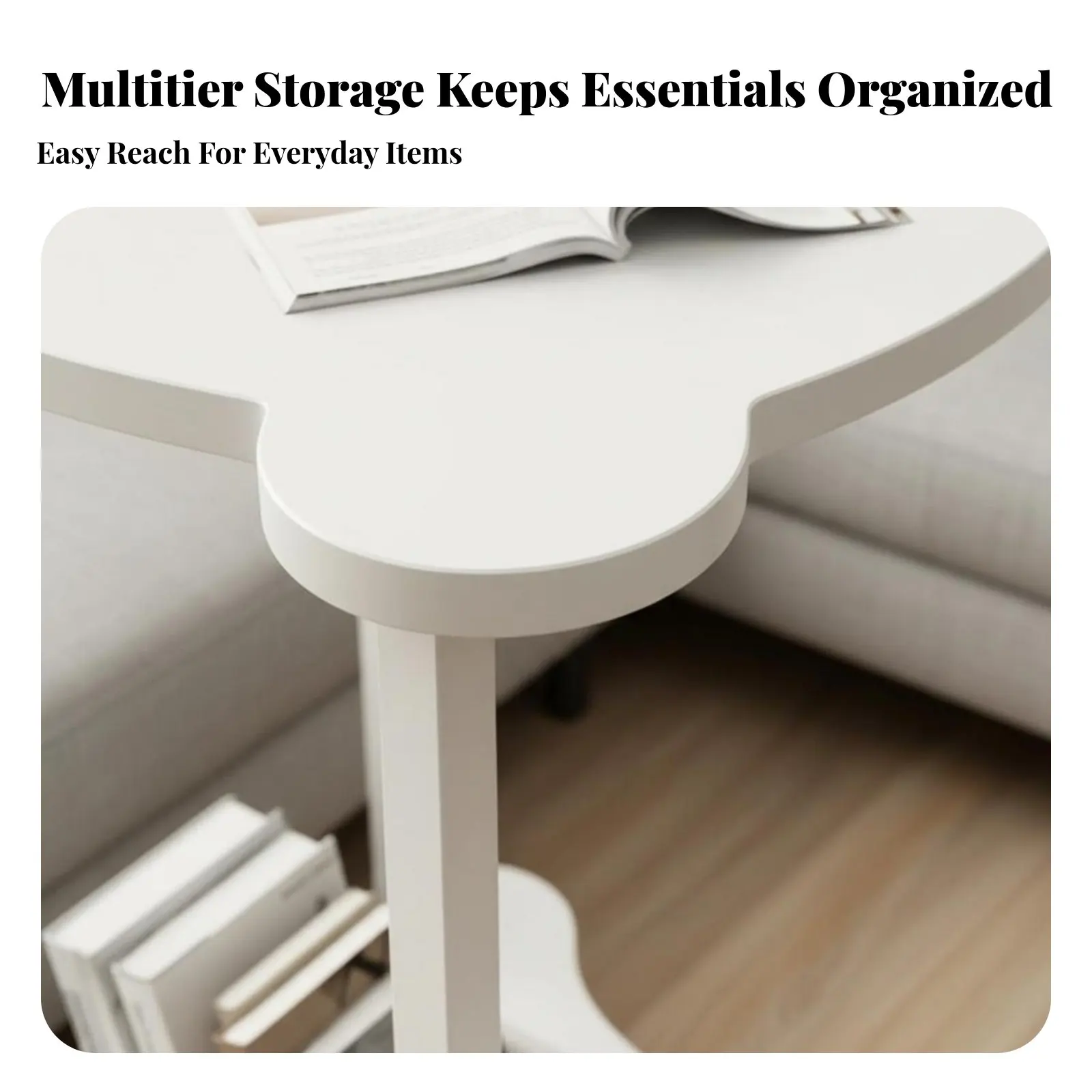 C-Shaped Rolling Cart Mobile Design Sofa Side Table Minimalist Design Lockable Casters for Home Office Workers, Students
C-Shaped Rolling Cart Mobile Design Sofa Side Table Minimalist Design Lockable Casters for Home Office Workers, Students