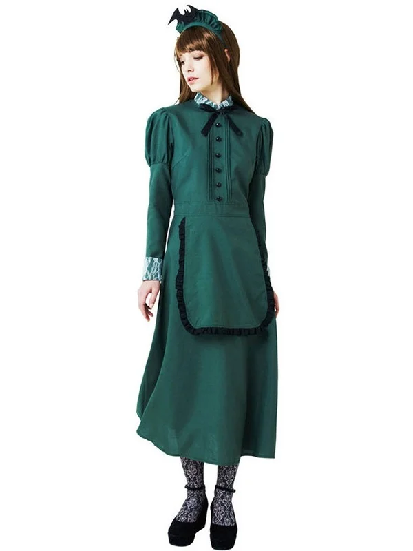Halloween Cosplay Costume Maid Dress Women's Traditional Chinese Ethnic Stage Performance Clothing Spring 2026 New Arrival
Halloween Cosplay Costume Maid Dress Women's Traditional Chinese Ethnic Stage Performance Clothing Spring 2026 New Arrival