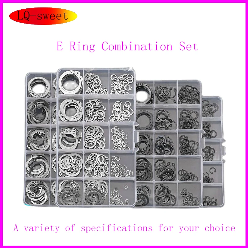 Circlips for Holes Circlips for Shafts E Ring Combination Set Split Washer C-type E-type Circlip Plier Set
Circlips for Holes Circlips for Shafts E Ring Combination Set Split Washer C-type E-type Circlip Plier Set