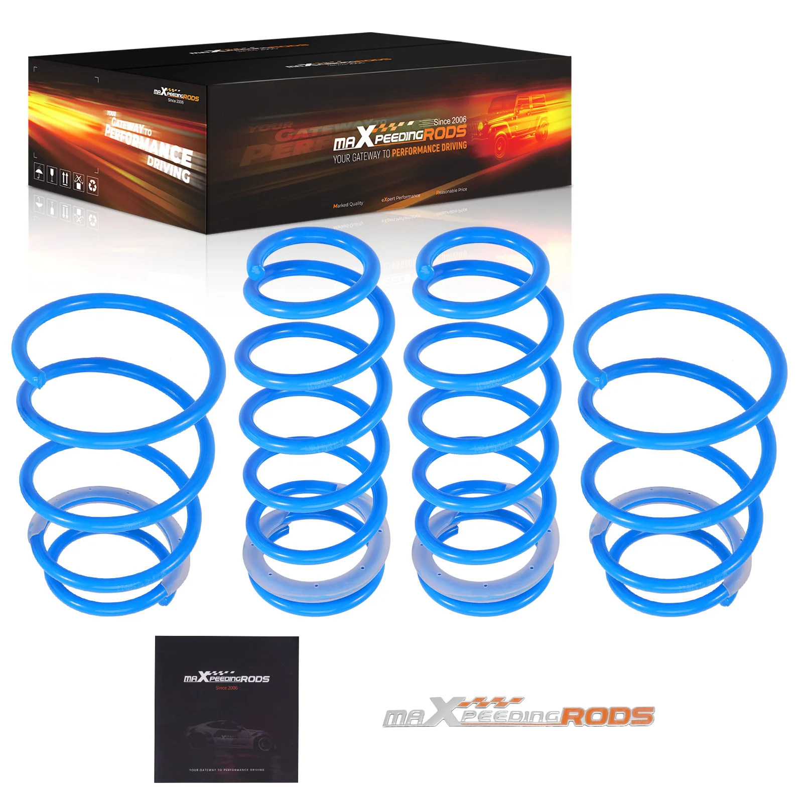 Maxpeedingrods Sport Lowering Springs Lower 2.17" Fit Toyota Corolla 2003-08
Maxpeedingrods Sport Lowering Springs Lower 2.17" Fit Toyota Corolla 2003-08