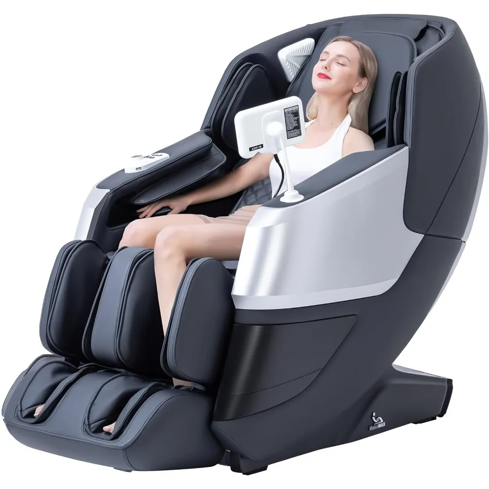 4D Massage Chair, Full Body Recliner with Zero Gravity, Electric Extendable Footrest, AI Voice Control, Automatic Body Scan
4D Massage Chair, Full Body Recliner with Zero Gravity, Electric Extendable Footrest, AI Voice Control, Automatic Body Scan