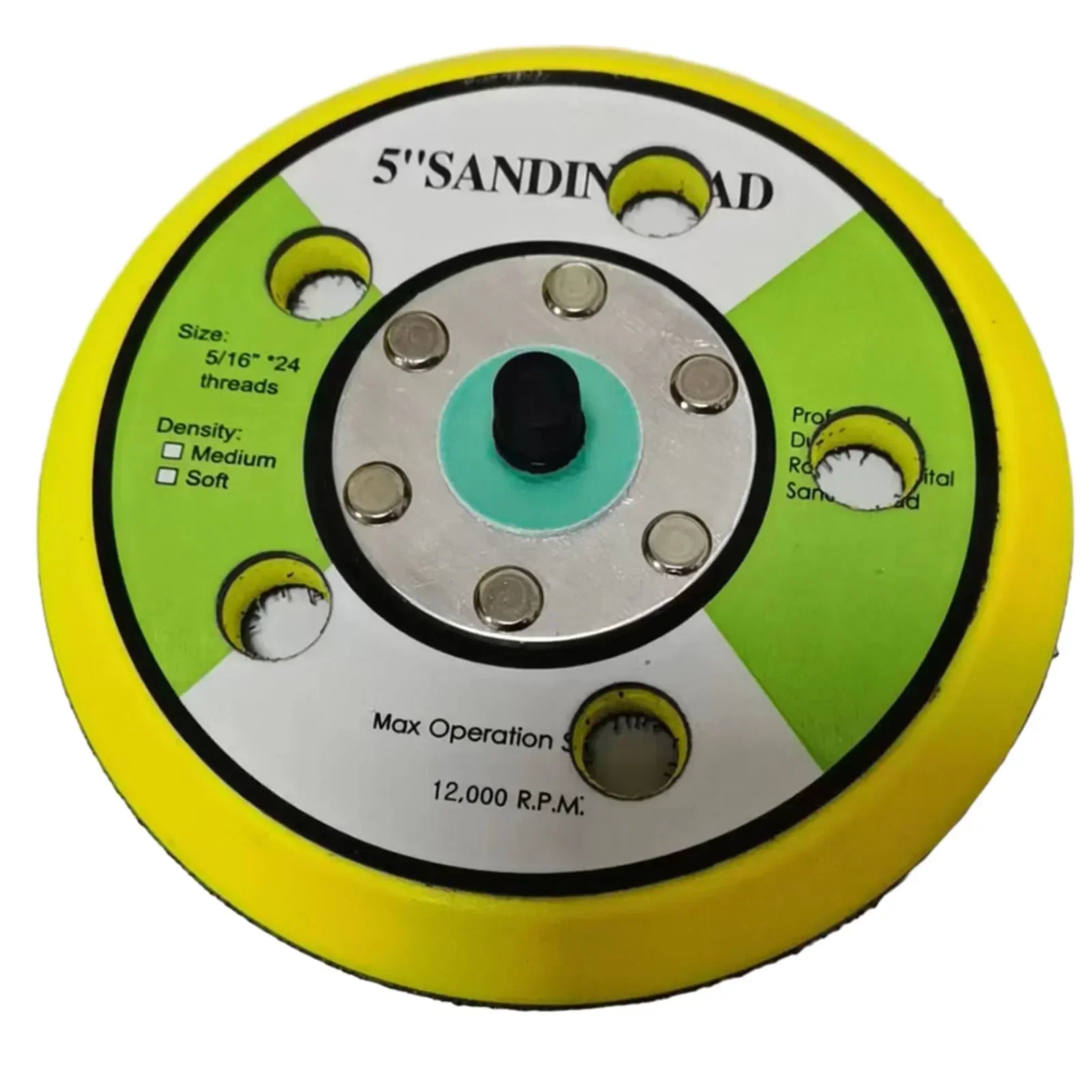 5inch Hook & Loop DA Backboard Pad 5 Hole Patterns Sanding Pads Car Paint Care Polishing Pad For Electric Polisher
5inch Hook & Loop DA Backboard Pad 5 Hole Patterns Sanding Pads Car Paint Care Polishing Pad For Electric Polisher