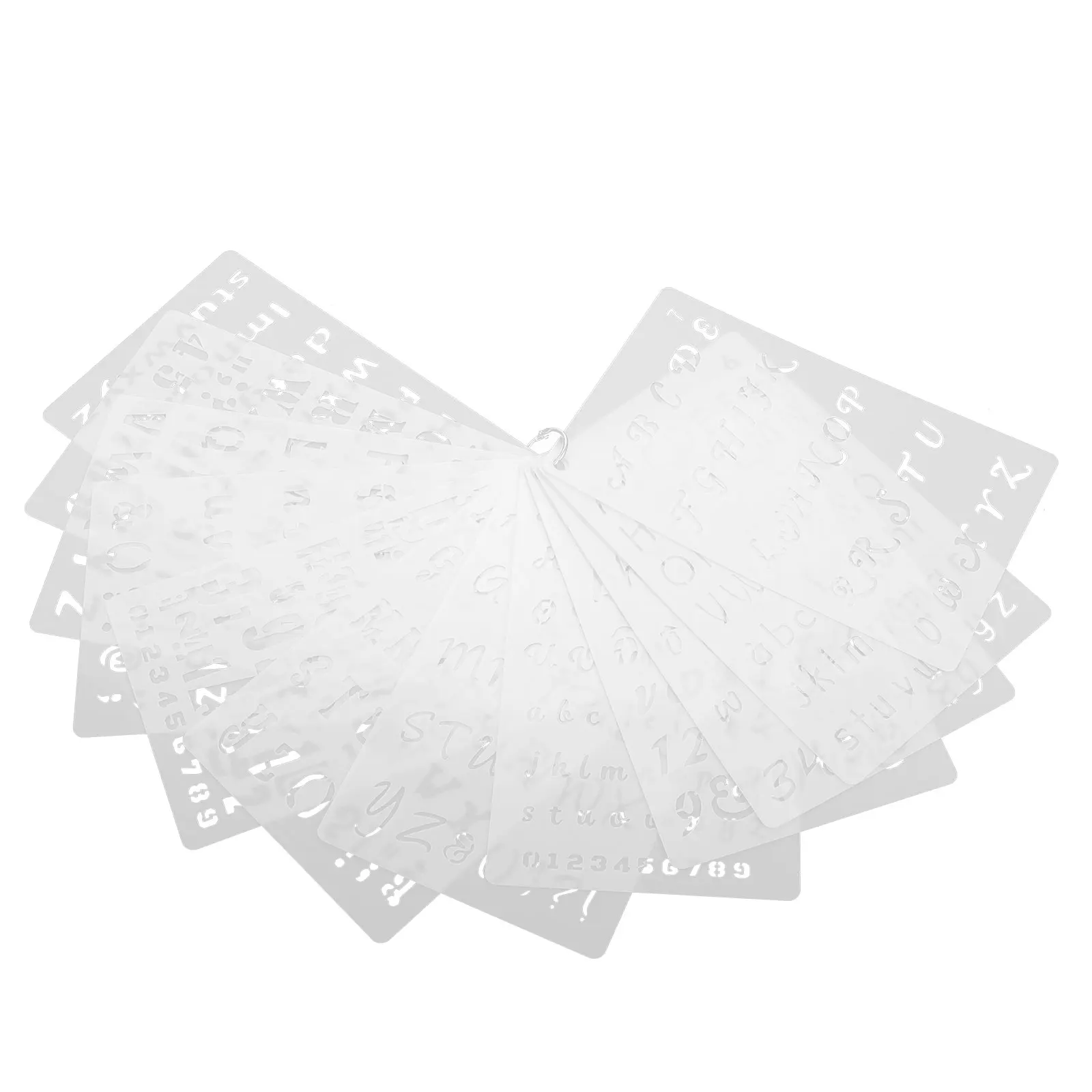 12pcs Painting Templates Letter Number Stencils Plastic Craft Supplies DIY Decor Projects Stencils For Wood Scrapbook
12pcs Painting Templates Letter Number Stencils Plastic Craft Supplies DIY Decor Projects Stencils For Wood Scrapbook