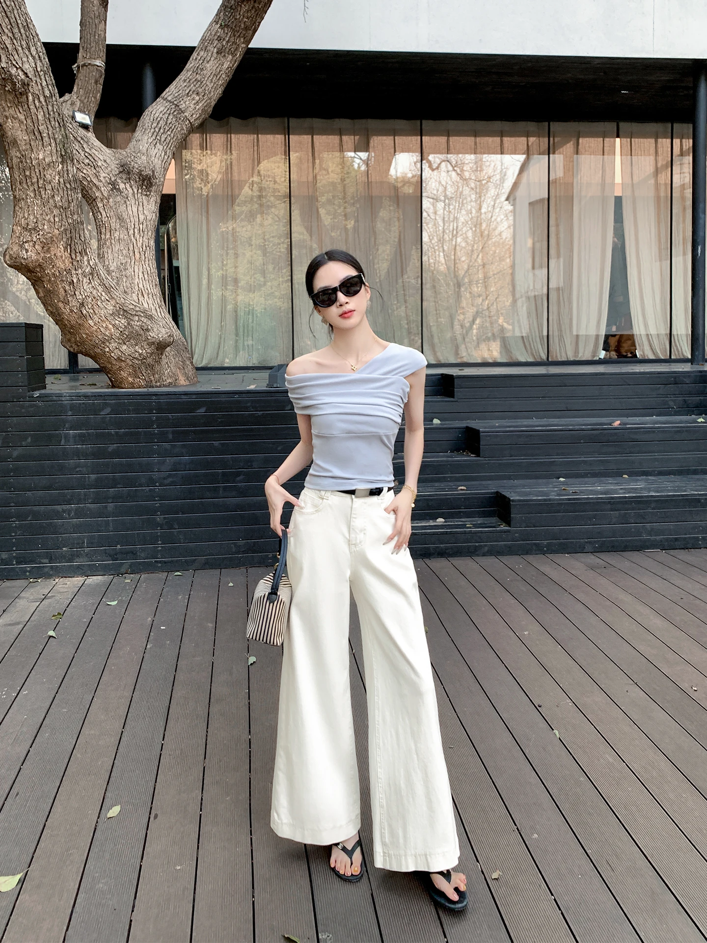 High Waist Straight Leg Jeans Women's Slimming Long Leg Appearances Vintage off White Color Commute Style Comfortable Breathable
High Waist Straight Leg Jeans Women's Slimming Long Leg Appearances Vintage off White Color Commute Style Comfortable Breathable