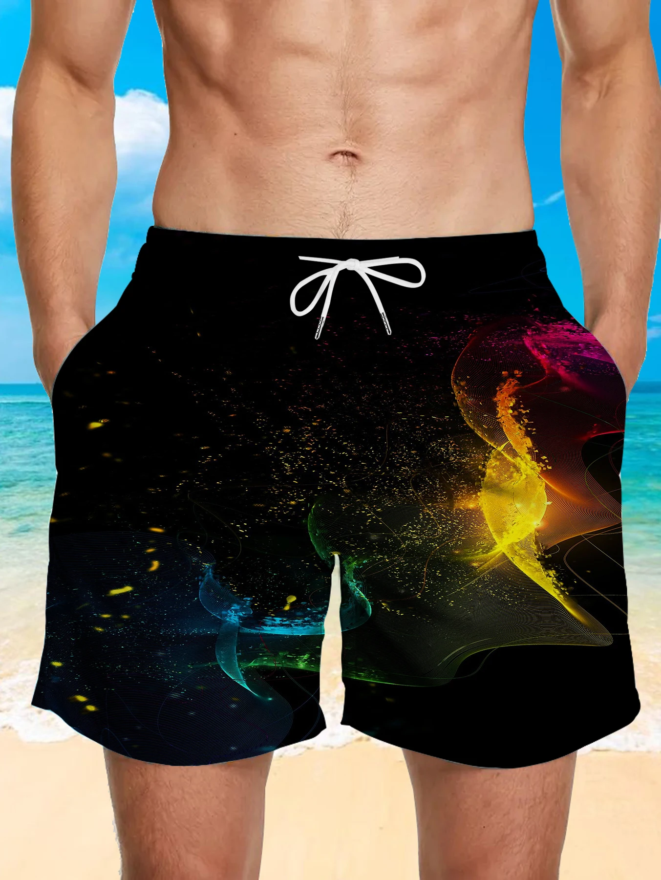 Men's Board Shorts Quick Dry Swim Trunks for Beach Vacation Surfing Pool Party Summer
Men's Board Shorts Quick Dry Swim Trunks for Beach Vacation Surfing Pool Party Summer
