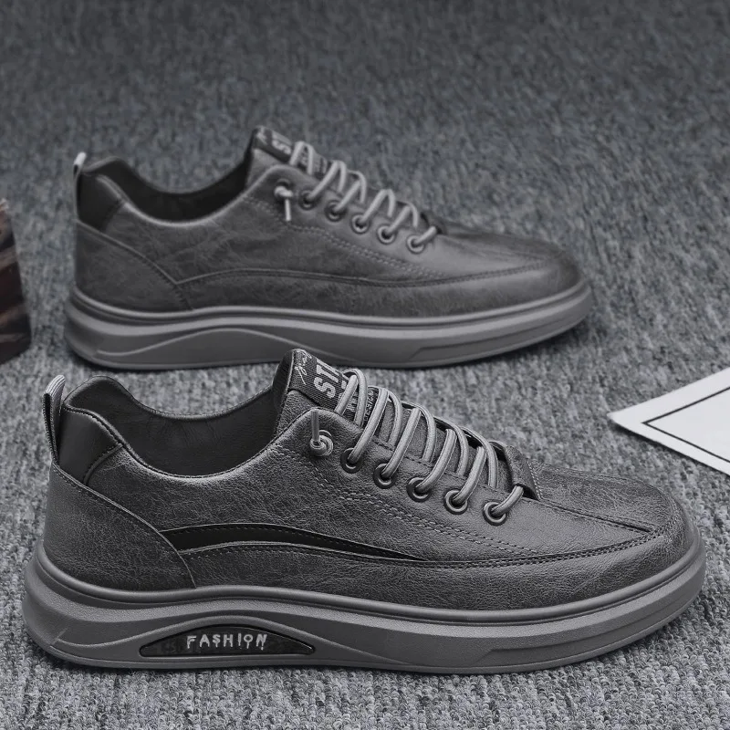 Brand Men Shoes New Casual Leather Shoes for Men High Quality Non-slip Sports Shoes Fashion Comfortable Man Sneakers Male Flats
Brand Men Shoes New Casual Leather Shoes for Men High Quality Non-slip Sports Shoes Fashion Comfortable Man Sneakers Male Flats