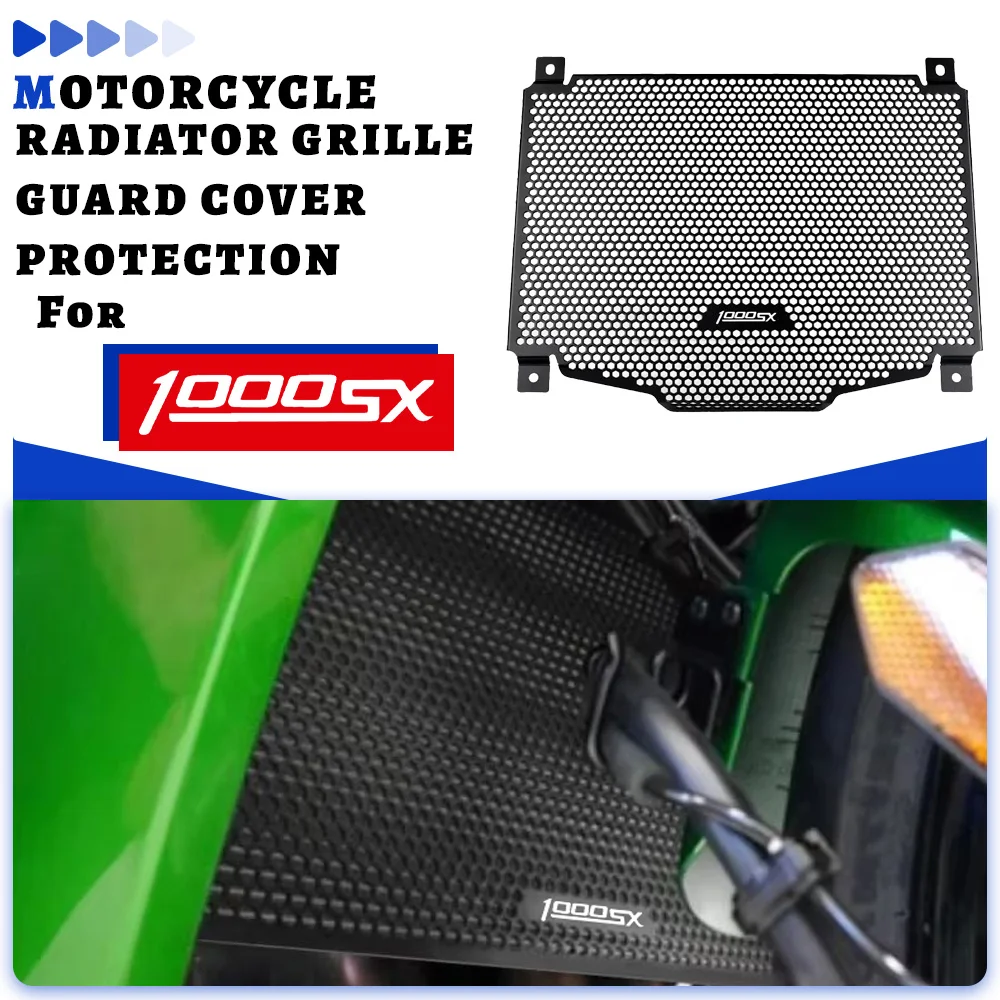 FOR Kawasaki Ninja 1000SX Radiator Guard Grill Cover Oil Cooler Bezel Protector 2020 2021 2022 2023 2024 Water Tank Ninja1000SX
FOR Kawasaki Ninja 1000SX Radiator Guard Grill Cover Oil Cooler Bezel Protector 2020 2021 2022 2023 2024 Water Tank Ninja1000SX