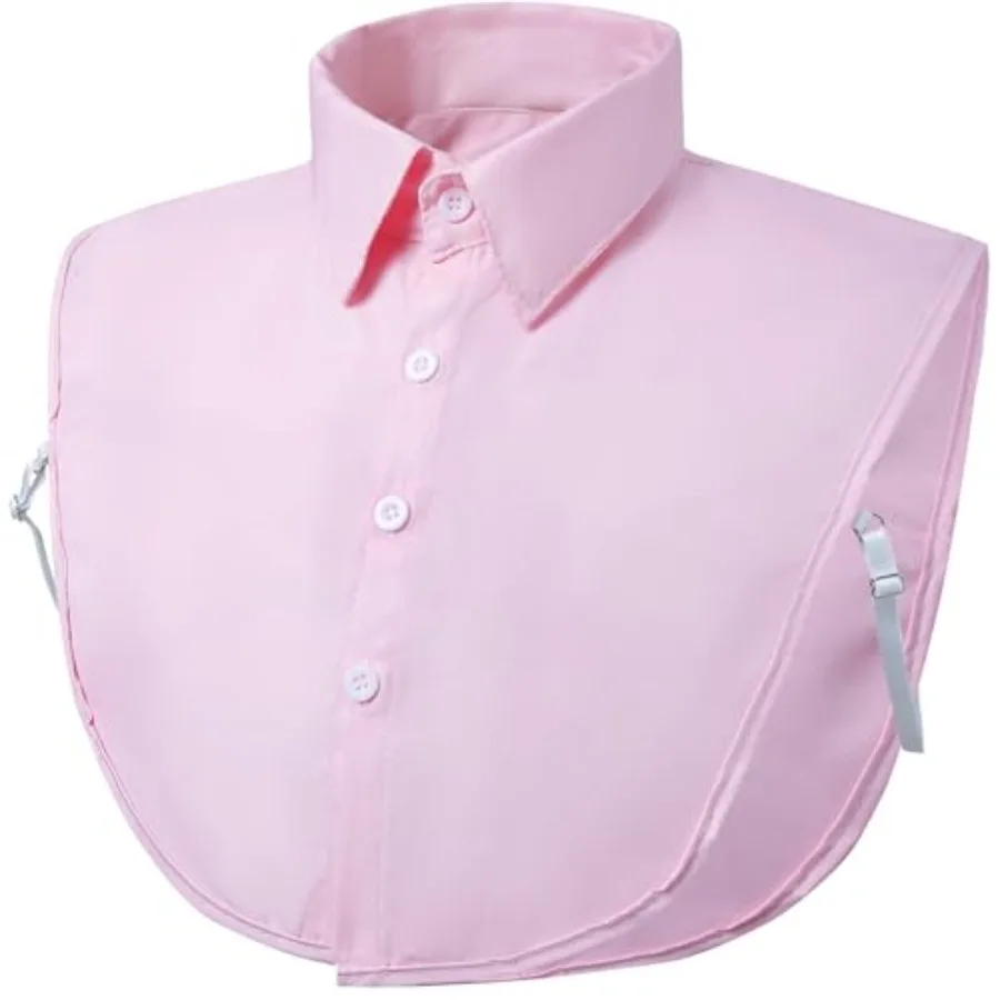 Fake Collar Shirt for Women, Detachable Dickey Collar Blouse Half Tops Faux Collars fit for Dress Sweater Work Suit
Fake Collar Shirt for Women, Detachable Dickey Collar Blouse Half Tops Faux Collars fit for Dress Sweater Work Suit