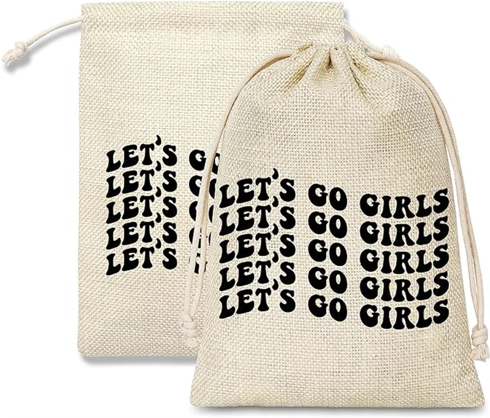 Hangover Kit Bags, Let's Go Girl Themed Survival Recovery Kit Bag With Drawstring, 5 Pcs Wedding Cotton Gift Bags, Bachelorette
Hangover Kit Bags, Let's Go Girl Themed Survival Recovery Kit Bag With Drawstring, 5 Pcs Wedding Cotton Gift Bags, Bachelorette