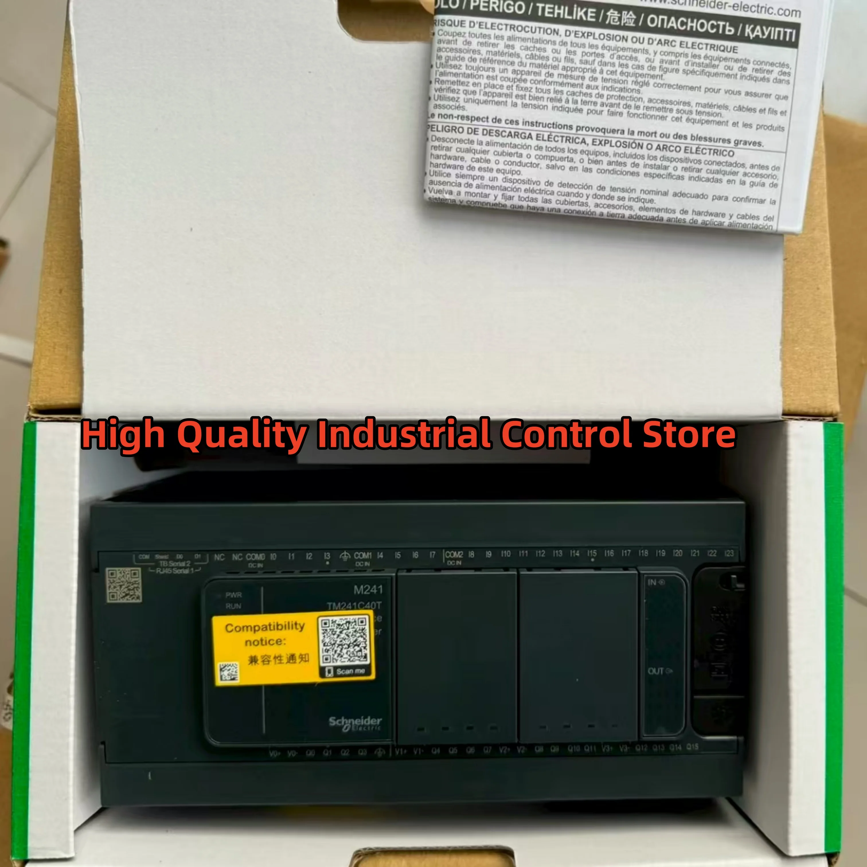 New original TM241C40U TM241CE24R PLC controller
New original TM241C40U TM241CE24R PLC controller