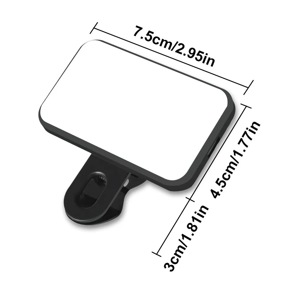 Mini LED Smartphone Selfie Fill Light 3 Modes With Adjustable Brightness Clip Portable Video Light For Tiktok Camera Mobile IPad
Mini LED Smartphone Selfie Fill Light 3 Modes With Adjustable Brightness Clip Portable Video Light For Tiktok Camera Mobile IPad