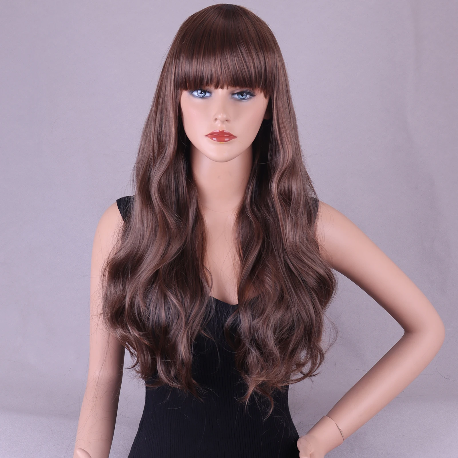 Градиентный коричневый длинный вьющийся парик из синтетического волокна, натуральный синтетический парик для ежедневного использования, вечеринок, свиданий, дропшиппинг из США
Градиентный коричневый длинный вьющийся парик из синтетического волокна, натуральный синтетический парик для ежедневного использования, вечеринок, свиданий, дропшиппинг из США