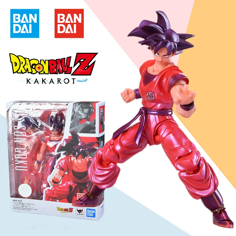 Bandai SHF S.H.Figuarts Dragon Ball SON GOKU KAIOKEN anime full Action Figure Model Kit original box toy gifts for kids
Bandai SHF S.H.Figuarts Dragon Ball SON GOKU KAIOKEN anime full Action Figure Model Kit original box toy gifts for kids