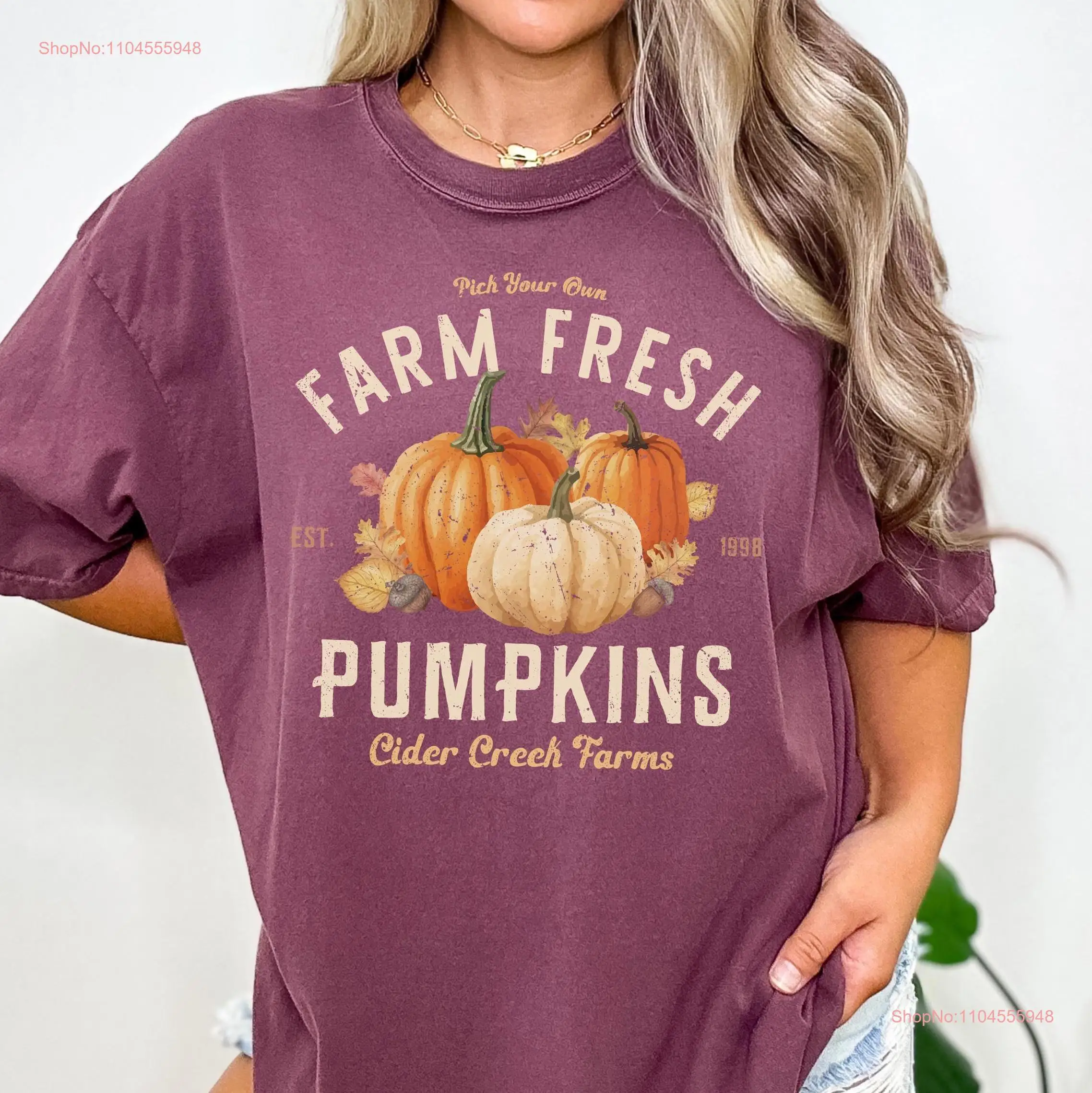 Farm Fresh Pumpkins Fall T Shirt Pumpkin Patch Autumn Spice HarvesT Thanksgiving Season Comfort Colors
Farm Fresh Pumpkins Fall T Shirt Pumpkin Patch Autumn Spice HarvesT Thanksgiving Season Comfort Colors