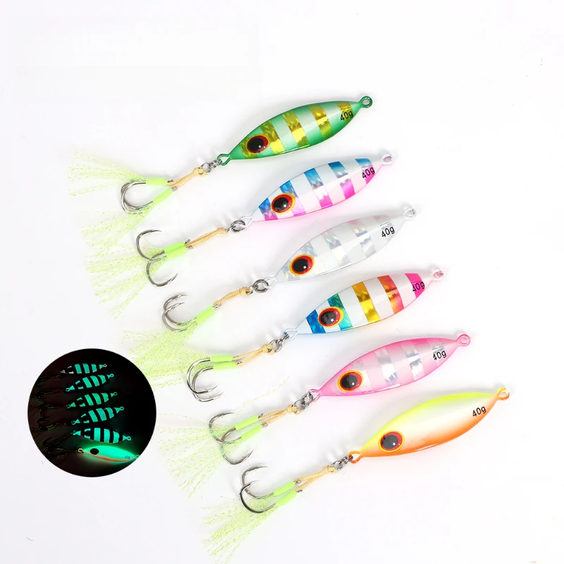Big Jig Fishing Lure Weights 20g-150g Fishing Jigs Saltwater Lures Metal Bass Jig LscaArtificial Fake Fish Glitter
Big Jig Fishing Lure Weights 20g-150g Fishing Jigs Saltwater Lures Metal Bass Jig LscaArtificial Fake Fish Glitter
