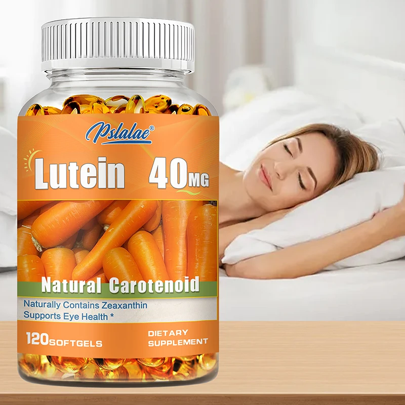 Lutein 40mg - with Zeaxanthin - Supports Healthy Vision, Blue Light Protection, Relieves Eye Fatigue and Dryness - 120 Capsules
Lutein 40mg - with Zeaxanthin - Supports Healthy Vision, Blue Light Protection, Relieves Eye Fatigue and Dryness - 120 Capsules