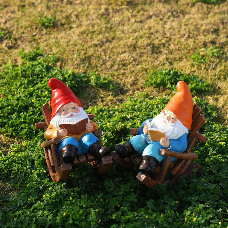 Creative home decorations lounge chairs reading sprites small ornaments home tabletops dwarves resin crafts gifts ornaments
Creative home decorations lounge chairs reading sprites small ornaments home tabletops dwarves resin crafts gifts ornaments