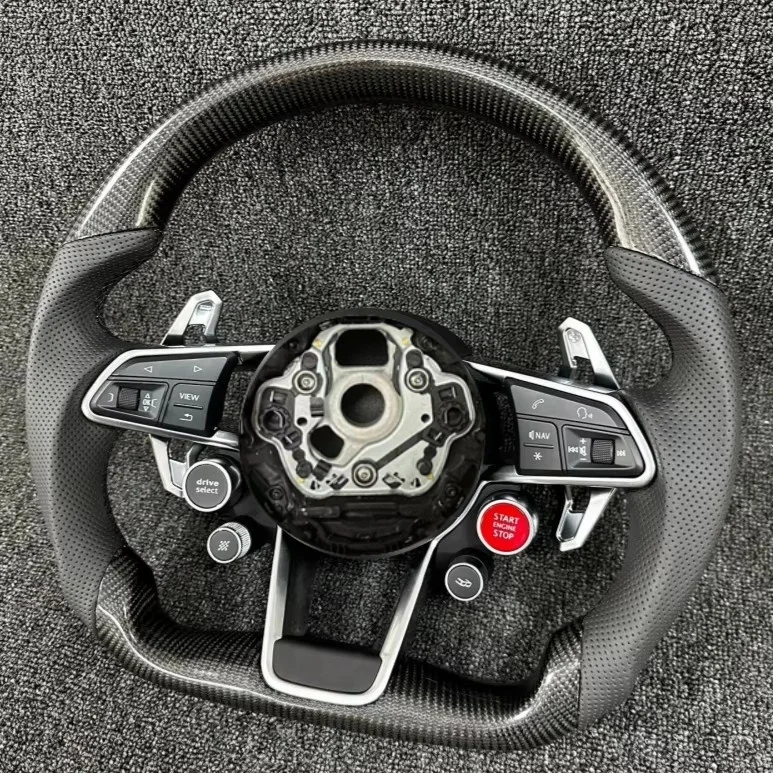 For Audi R8 Tt Mk2 RS TTS TTS Rs3 Rs6 RS4 RS5 RS7 A3 D3 A4 A5 A6 A7 A8 Q3 Q5 Q7 Racing Aircraft F1 Carbon Fiber Steering Wheel
For Audi R8 Tt Mk2 RS TTS TTS Rs3 Rs6 RS4 RS5 RS7 A3 D3 A4 A5 A6 A7 A8 Q3 Q5 Q7 Racing Aircraft F1 Carbon Fiber Steering Wheel