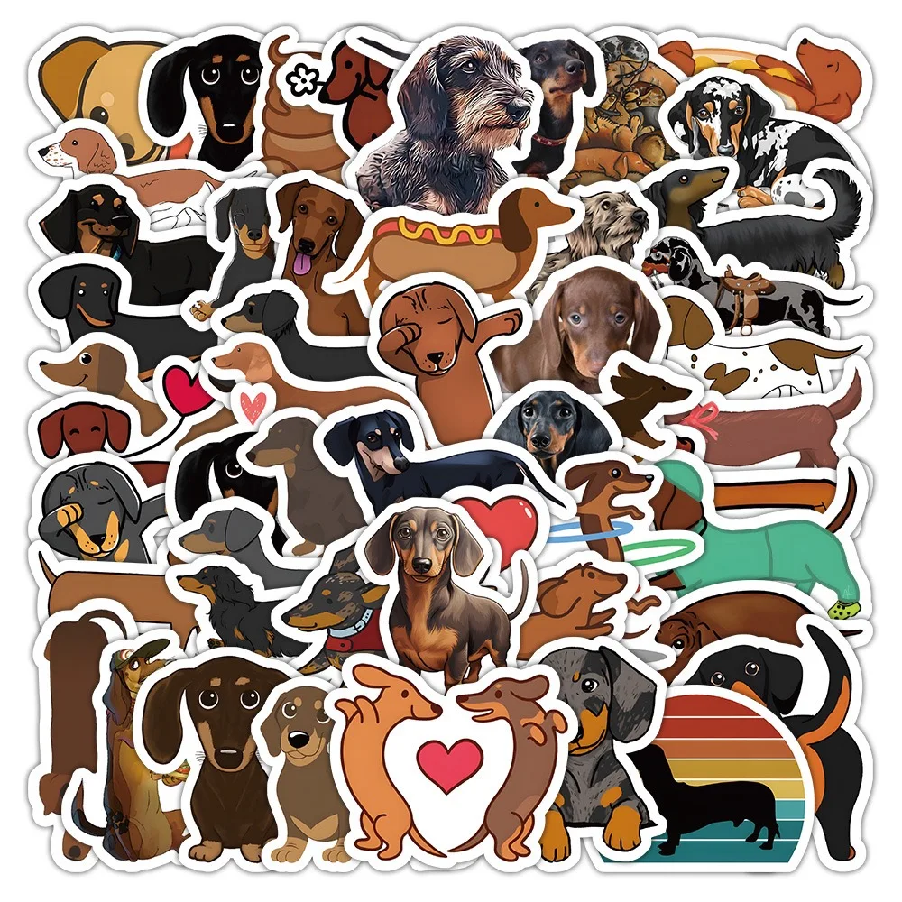10/60pcs Cute Dachshund Cartoon Pet Stickers Children Toy DIY Luggage Guitar Laptop Phone iPad Skateboard Decoration Stickers
10/60pcs Cute Dachshund Cartoon Pet Stickers Children Toy DIY Luggage Guitar Laptop Phone iPad Skateboard Decoration Stickers