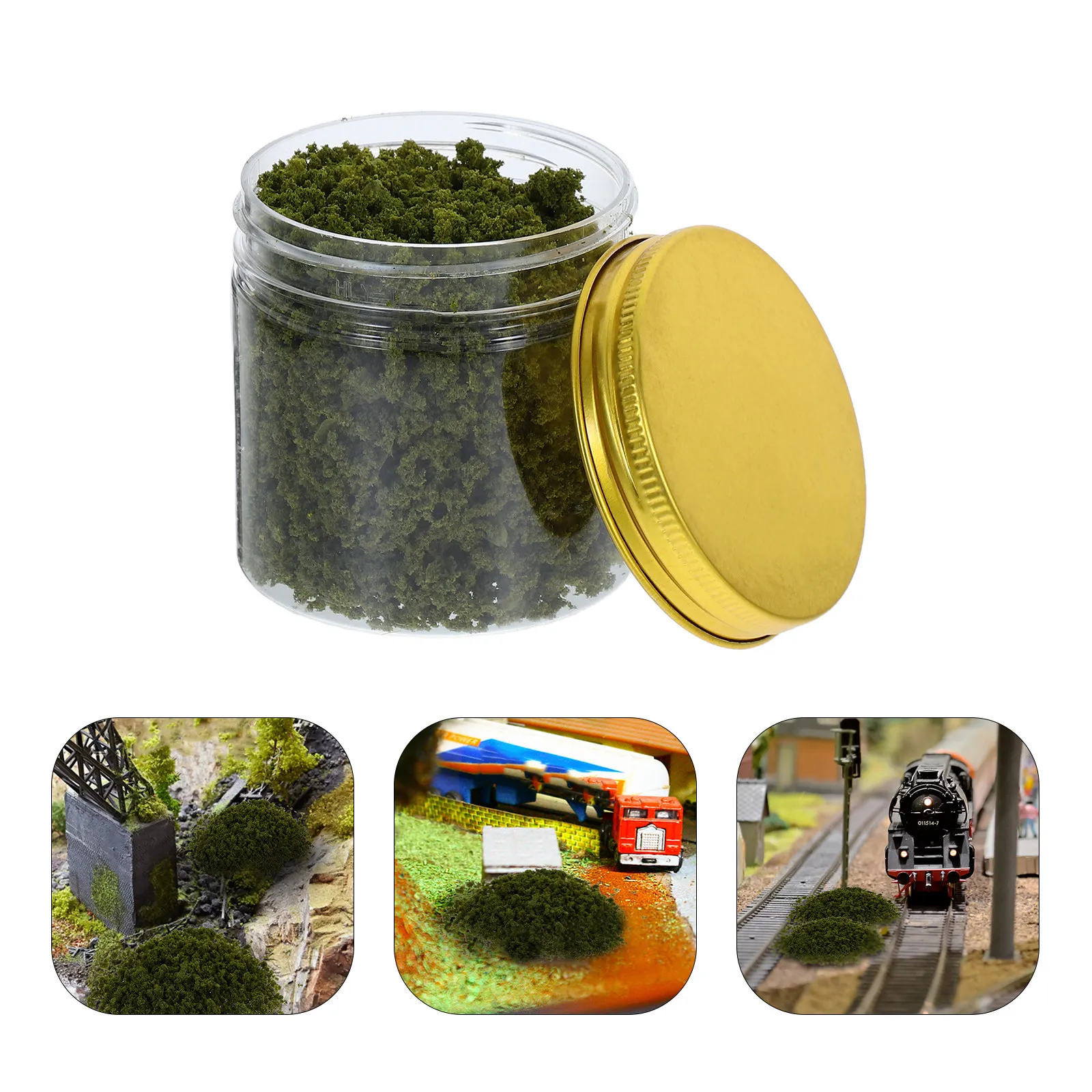 1 Bottle Micro Landscape Coarse Powder Granules Train Sand Table Diorama Realistic DIY Static Grass Scenery Miniature Landscape
1 Bottle Micro Landscape Coarse Powder Granules Train Sand Table Diorama Realistic DIY Static Grass Scenery Miniature Landscape