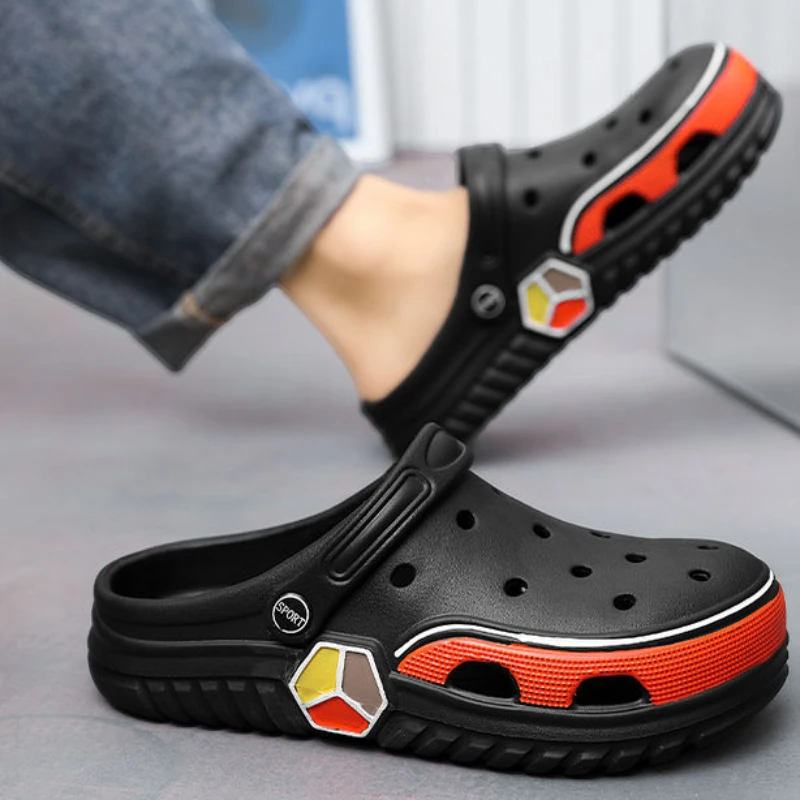 Shoes 2024 Fashion Summer Slippers for Men Hole Sandals Man Fun Adult Low Price Mascullino Eva Trend Cheap Liquidation Clappers
Shoes 2024 Fashion Summer Slippers for Men Hole Sandals Man Fun Adult Low Price Mascullino Eva Trend Cheap Liquidation Clappers
