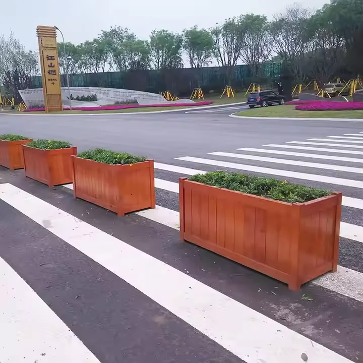 Outdoor Powder-Coated WPC Planter Boxes for Garden Applications
Outdoor Powder-Coated WPC Planter Boxes for Garden Applications