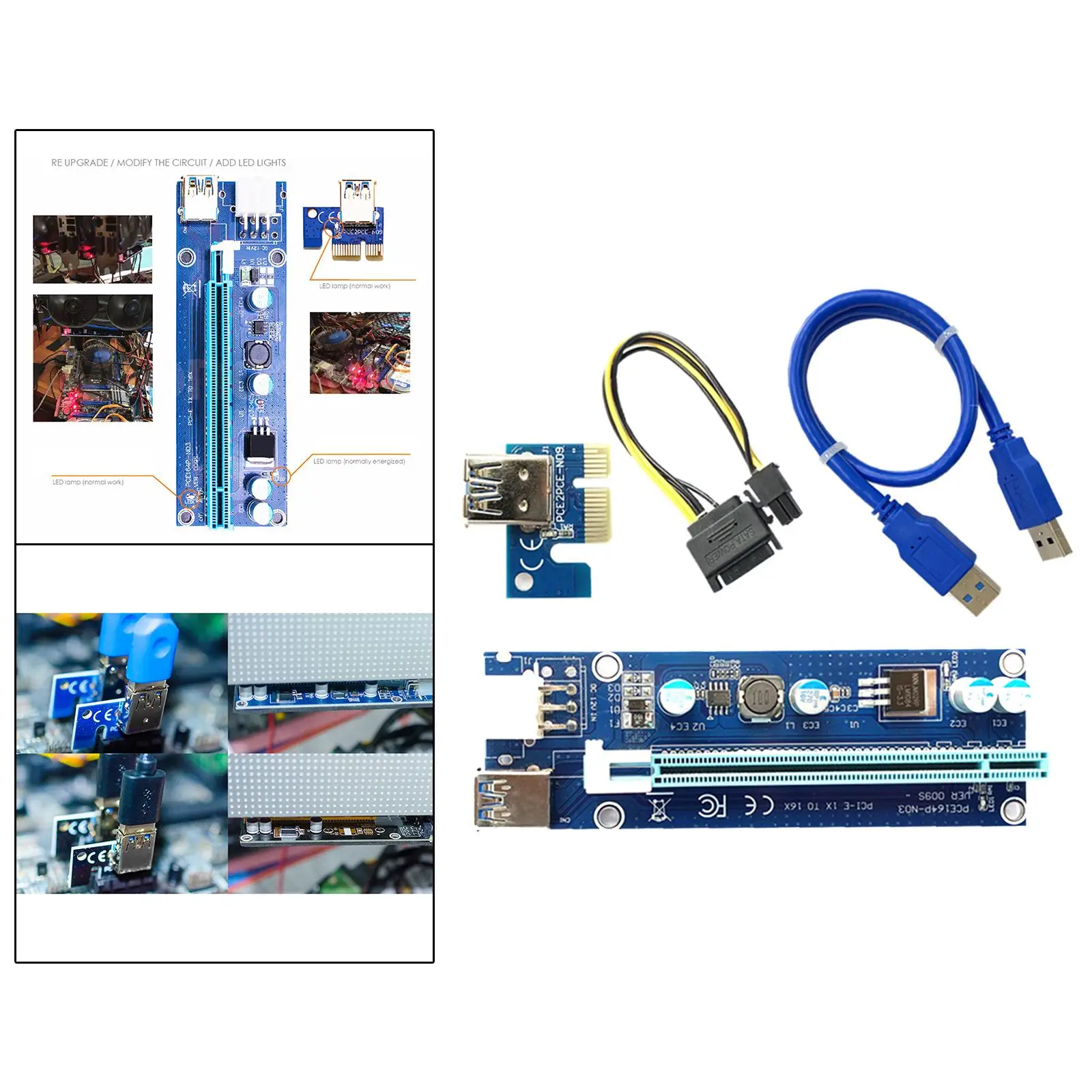 6-контактная карта адаптера Ver009, USB-кабель 60 см, карта адаптера USB 3.0 PCI, для XP Win7 8 x High
6-контактная карта адаптера Ver009, USB-кабель 60 см, карта адаптера USB 3.0 PCI, для XP Win7 8 x High
