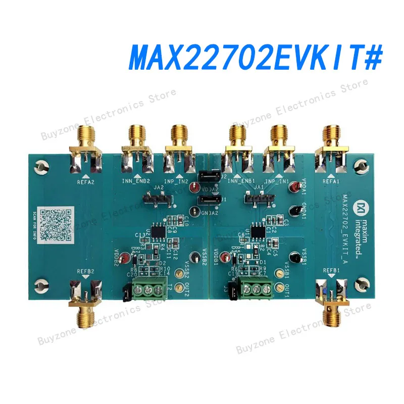 MAX22702EVKIT# Evaluation board, MAX22702EASA+, SIC/GAN gate driver, single-ended
MAX22702EVKIT# Evaluation board, MAX22702EASA+, SIC/GAN gate driver, single-ended