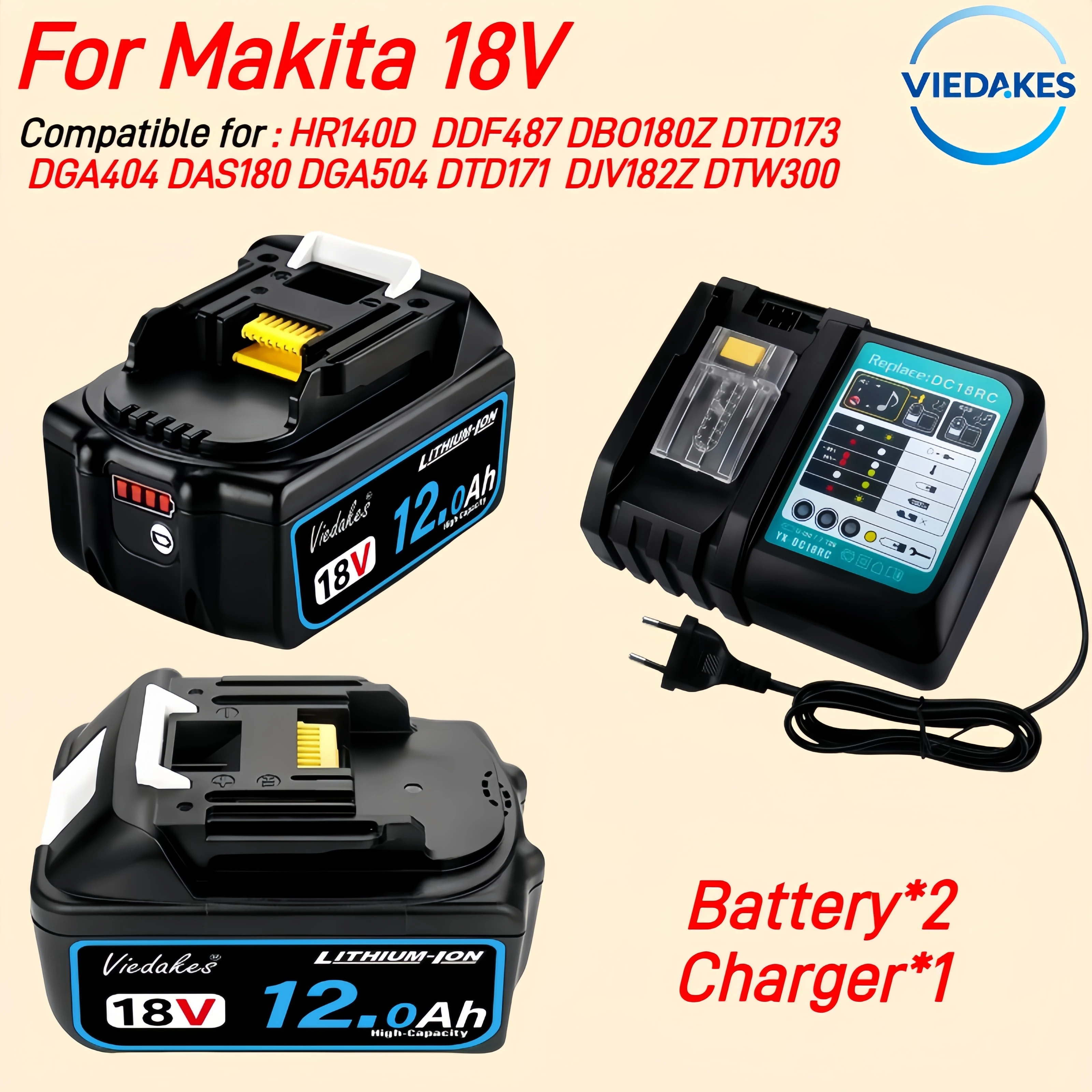 for 마끼다 18v 배터리 8000mAh battery for makita 18v power tools with high capacity for makita battery adapter
for 마끼다 18v 배터리 8000mAh battery for makita 18v power tools with high capacity for makita battery adapter