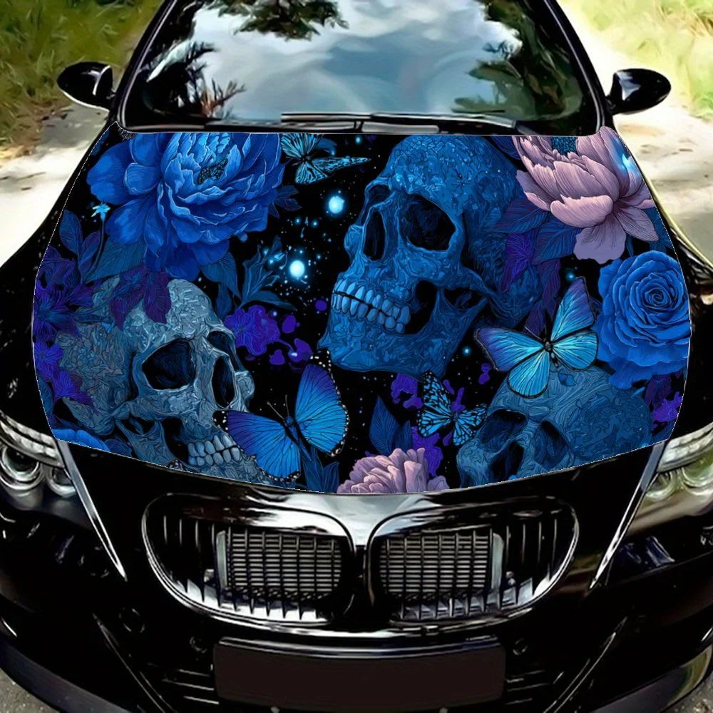 Skull in Blue,Car Hood Decal, Self-Adhesive Waterproof PVC Car hood Sticker,Car Decoration Scratch Resistant Sticker Protection,
Skull in Blue,Car Hood Decal, Self-Adhesive Waterproof PVC Car hood Sticker,Car Decoration Scratch Resistant Sticker Protection,