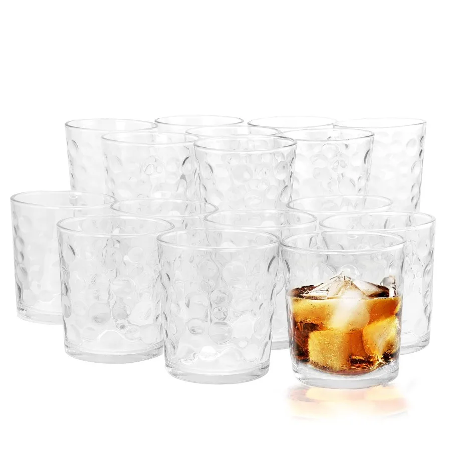 Great Foundations 16-Piece Glass Set Bubble Pattern Stackable
Great Foundations 16-Piece Glass Set Bubble Pattern Stackable