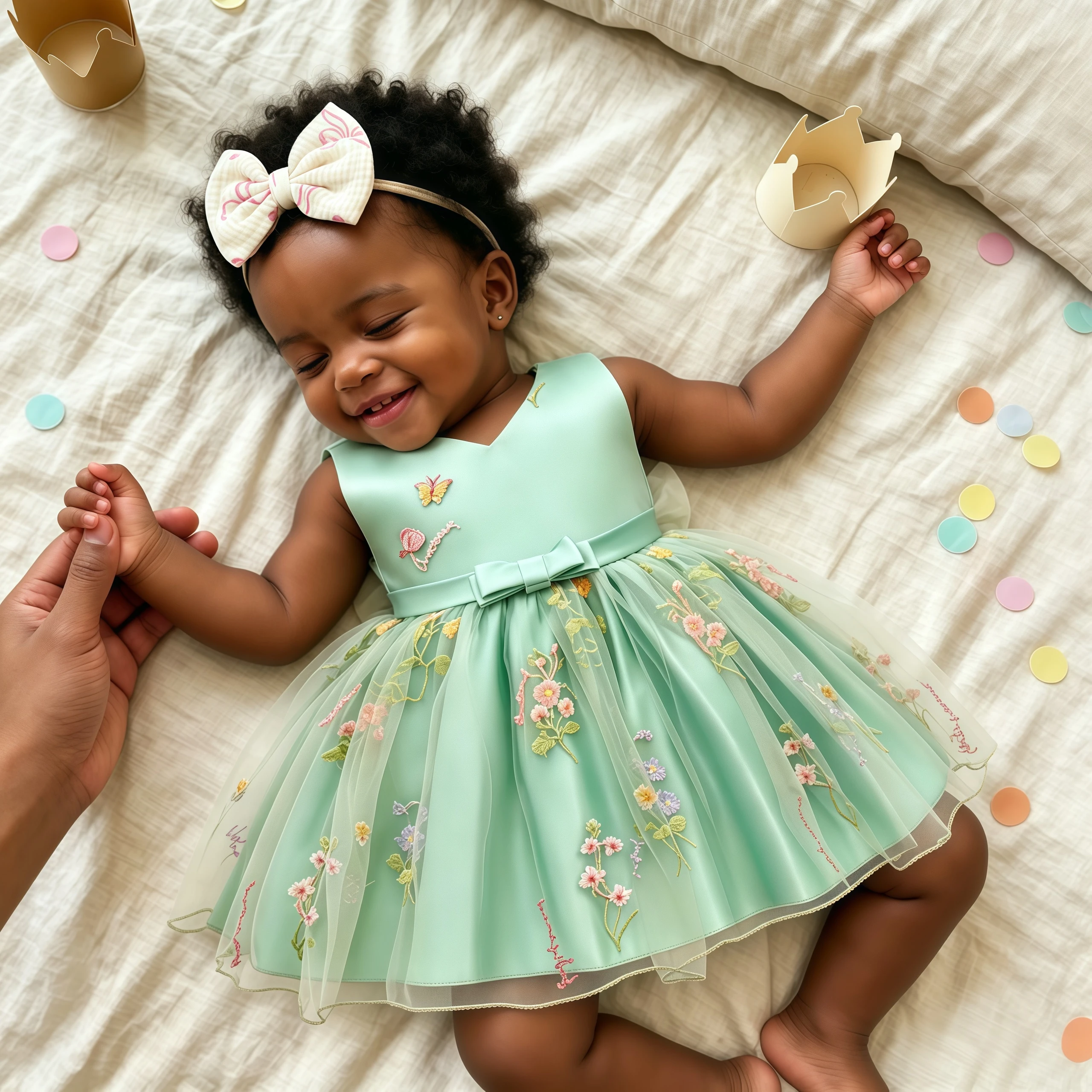 Baby Girls First Birthday Outfit One Year Old Flower Tulle Bow Dress For Newborns Christening Wedding Party Baptism Photo Shoot
Baby Girls First Birthday Outfit One Year Old Flower Tulle Bow Dress For Newborns Christening Wedding Party Baptism Photo Shoot