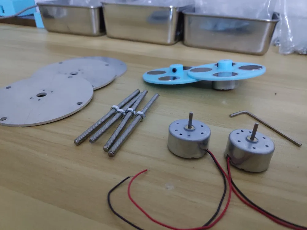 Anti-Gravity Plasma Levitation Floater Electromagnetic Coupling Magnetic Levitation Russia Technology Science Experiment Toy
Anti-Gravity Plasma Levitation Floater Electromagnetic Coupling Magnetic Levitation Russia Technology Science Experiment Toy