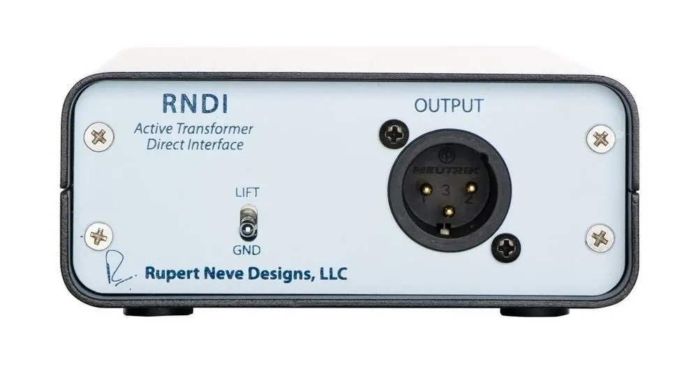 Rupert Neve RNDI Single Channel RNDI-S Stereo, Instrument DI Box
Rupert Neve RNDI Single Channel RNDI-S Stereo, Instrument DI Box
