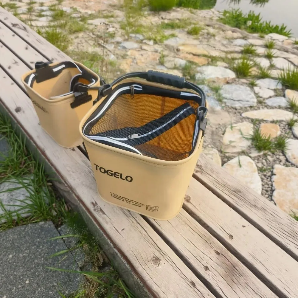 Portable 8L/13L Capacity Foldable Water Bucket Suitcase All-in-One Fish Bucket Gear Organizer Fishnet Bucket Outdoor Activities
Portable 8L/13L Capacity Foldable Water Bucket Suitcase All-in-One Fish Bucket Gear Organizer Fishnet Bucket Outdoor Activities