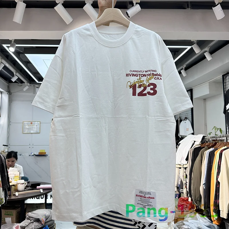2023 Oversize RRR123 T-shirt Men Women High Quality Letter Printed Round Neck Top Tees
2023 Oversize RRR123 T-shirt Men Women High Quality Letter Printed Round Neck Top Tees