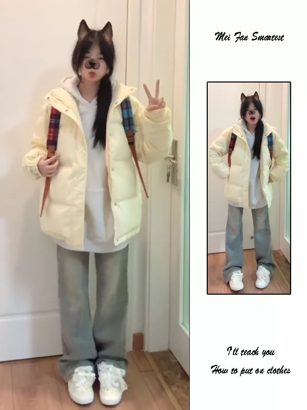 Women's Padded Jacket Stand Collar Loose Thick Warm Cotton Outerwear Short Style Yellow Color Winter New Arrival
Women's Padded Jacket Stand Collar Loose Thick Warm Cotton Outerwear Short Style Yellow Color Winter New Arrival