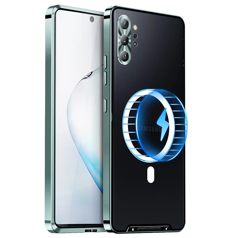 Роскошный металлический чехол для Samsung Galaxy Note 10 Plus 20, ультрамагнитный ударопрочный чехол с функцией беспроводной зарядки
Роскошный металлический чехол для Samsung Galaxy Note 10 Plus 20, ультрамагнитный ударопрочный чехол с функцией беспроводной зарядки