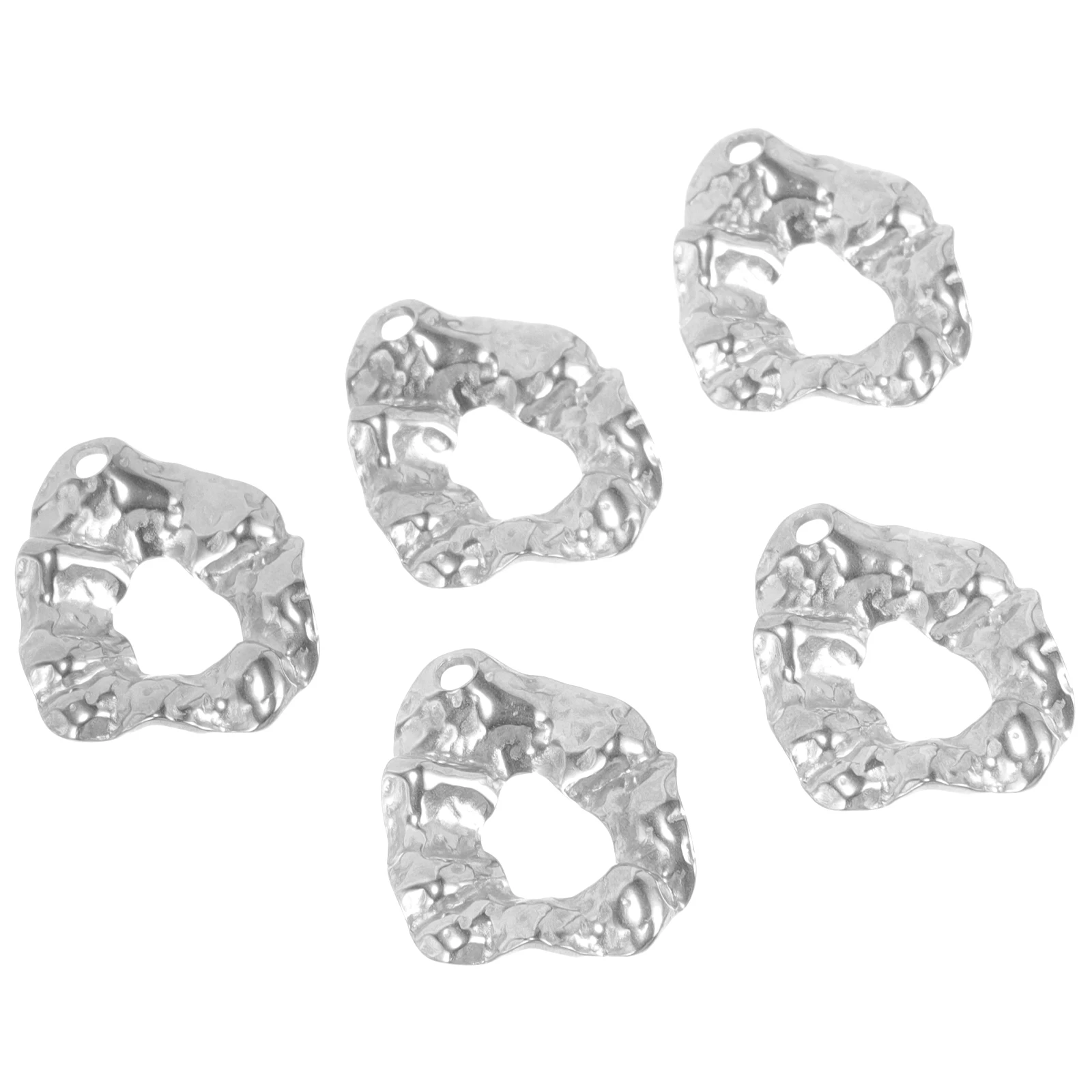 5pcs Stainless Steel Earring Pendant Charms Creative Design Decorative Necklace Diy Accessories Jewelry Making Projects
5pcs Stainless Steel Earring Pendant Charms Creative Design Decorative Necklace Diy Accessories Jewelry Making Projects