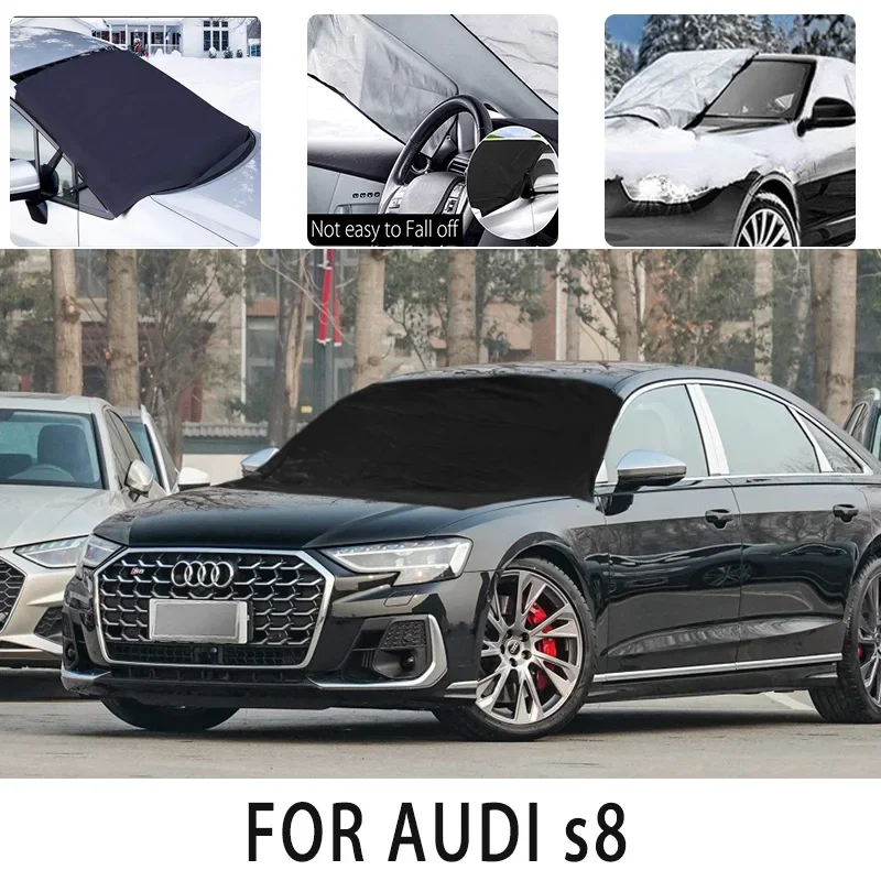 Carsnow cover front cover for FOR AUDI s8 snowprotection heat insulation shade Sunscreen wind Frost prevention car accessories
Carsnow cover front cover for FOR AUDI s8 snowprotection heat insulation shade Sunscreen wind Frost prevention car accessories