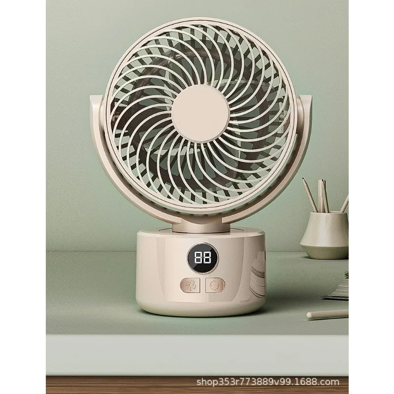 Silent Circulation Fan USB Rechargeable Large Wind Volume Rotatable Head Long Standby Outdoor Picnic Household Desktop Fan
Silent Circulation Fan USB Rechargeable Large Wind Volume Rotatable Head Long Standby Outdoor Picnic Household Desktop Fan