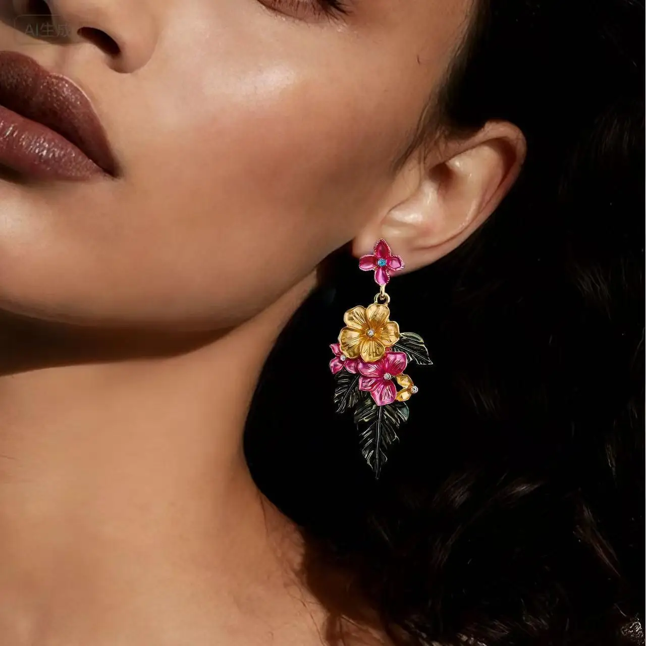 Средневековые популярные серьги-тренд 2026 года: разноцветные эмалевые цветы и зеленые листья
Средневековые популярные серьги-тренд 2026 года: разноцветные эмалевые цветы и зеленые листья