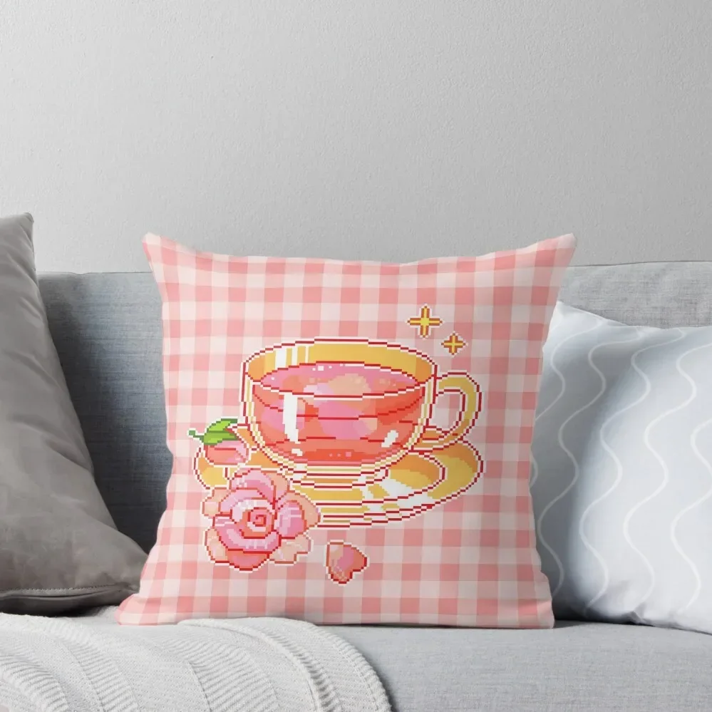 Pixel Tea Throw Pillow Decorative Cover For Living Room Marble Cushion Cover New year Pillow
Pixel Tea Throw Pillow Decorative Cover For Living Room Marble Cushion Cover New year Pillow