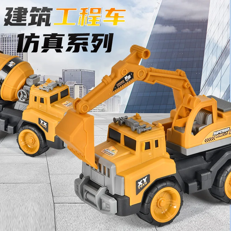 Large Construction Vehicle Simulation Series Excavator Crane Mixer Inertial Anti Drop Toy Kid Outdoor Toy Kid Birthday Gift
Large Construction Vehicle Simulation Series Excavator Crane Mixer Inertial Anti Drop Toy Kid Outdoor Toy Kid Birthday Gift