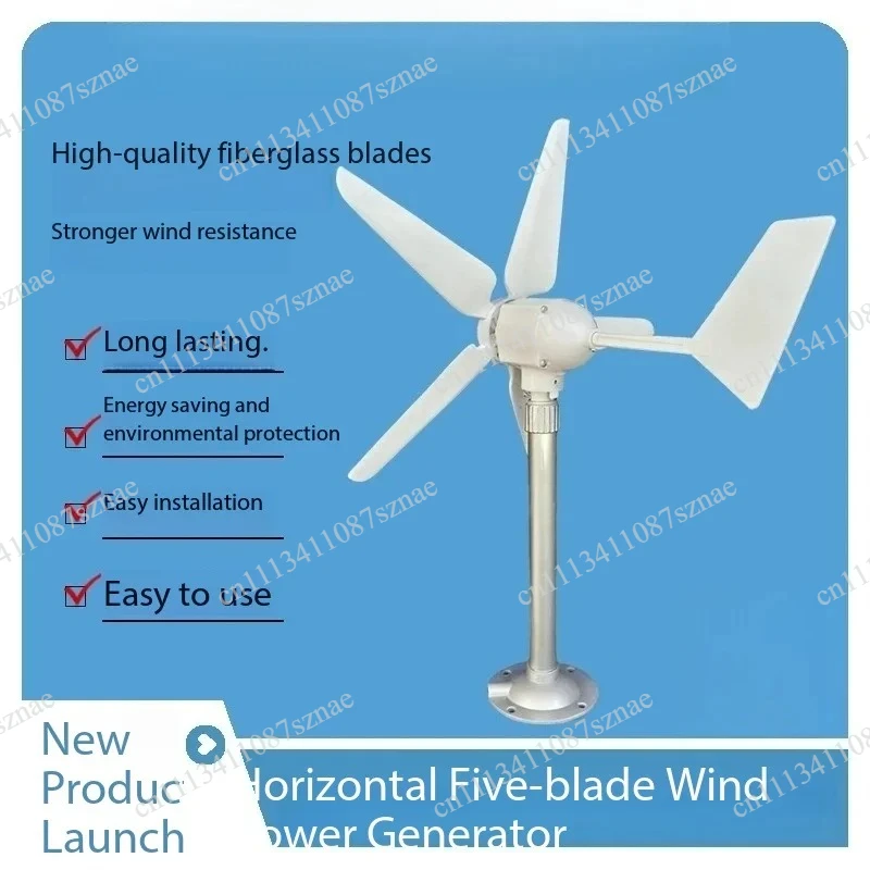 5-Blade Micro Wind Turbine Model Three-Phase Permanent Magnet Brushless, Science Education Experiment Windmill for Outdoor DIY
5-Blade Micro Wind Turbine Model Three-Phase Permanent Magnet Brushless, Science Education Experiment Windmill for Outdoor DIY