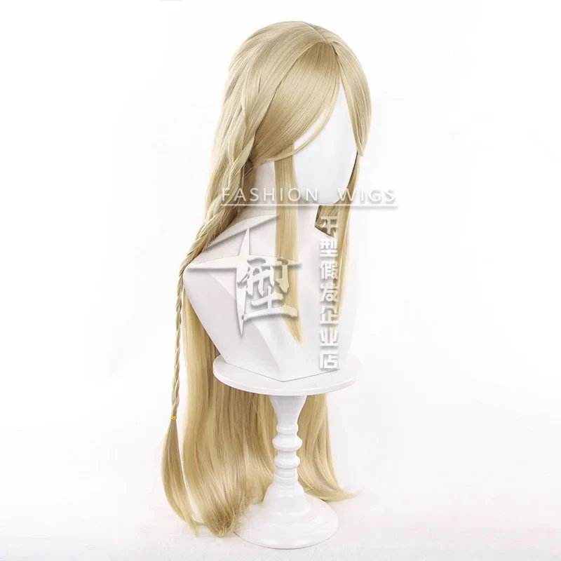 ER1KCartethyia Women 80cm Long Pre Braided Linen Golden Cosplay Anime Heat Resistant Synthetic Wig for Party + Free Cap5
ER1KCartethyia Women 80cm Long Pre Braided Linen Golden Cosplay Anime Heat Resistant Synthetic Wig for Party + Free Cap5